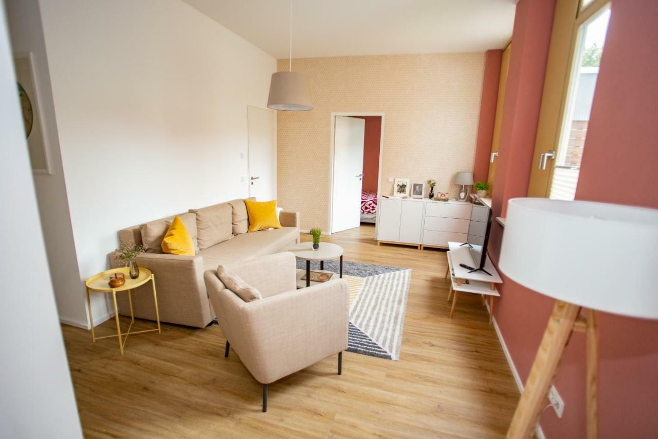 Eckhof Domizil - Grosszuegige Ferienwohnung Mit Kleinem Garten In Der Altstadt Von โกทา ภายนอก รูปภาพ